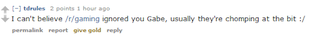 Illustration for article titled Gabe Newell Posts On Reddit and Here's Proof